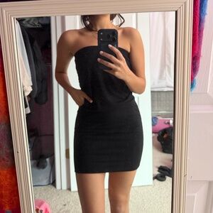 Black mini dress/skirt
